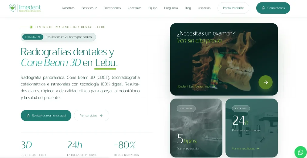 Sitio de Imedent Lebu